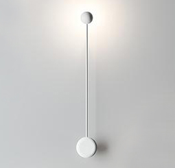  Реплика Vibia Pin Wall Light White 1692 настенный светильник