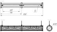  Светильник подвесной Glass Machinegun Chandelier Integrator IT-0301-001-CC