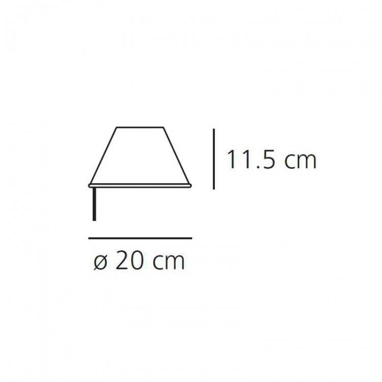  Artemide · Tolomeo Sospensione Decentrata · 0371050A