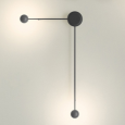  Реплика Vibia Pin Wall Light Black 1694 черный бра настенный угловой