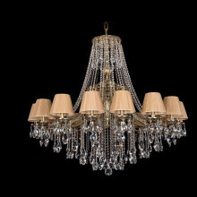 Подвесная люстра Bohemia Ivele Crystal 1771/16/410/B/GB/SH37-160