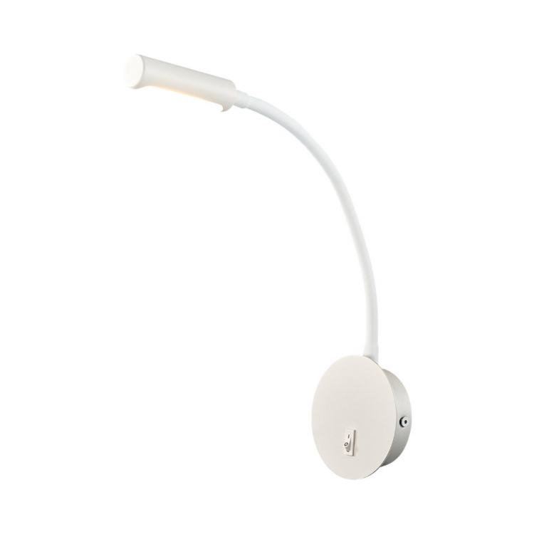  Гибкий светильник на стену для чтения Integrator Bedside IT-657-White
