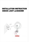  Odeon Light · Fiuggi · 4036/6WL