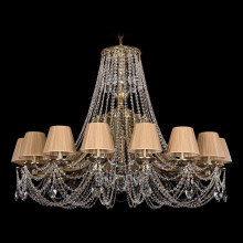 Подвесная люстра Bohemia Ivele Crystal 1771/16/410/C/GB/SH37-160