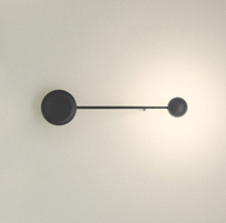  Реплика Vibia Pin Wall Light Black 1690 черный настенный светильник