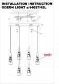  Odeon Light · Fimia · 4037/45L