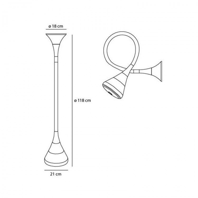  Artemide · Pipe · 0674010A