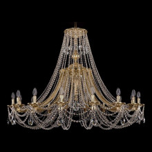 Подвесная люстра Bohemia Ivele Crystal 1771/16/490/C/G