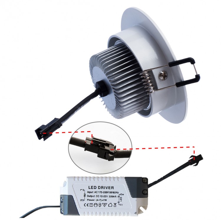  Встраиваемый светильник MW-Light Круз 637012403