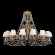 Подвесная люстра Bohemia Ivele Crystal 1771/16/490/C/G/SH33-160