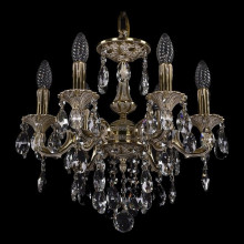 Подвесная люстра Bohemia Ivele Crystal 1707/6/125/B/GI
