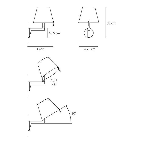  Artemide · Melampo · 0721010A