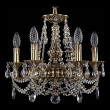 Подвесная люстра Bohemia Ivele Crystal 1707/6/125/C/GB
