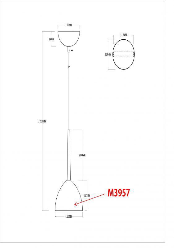  Odeon Light · Tess · 3957/1