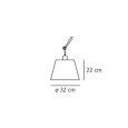  Artemide · Tolomeo Mega · 0780010A