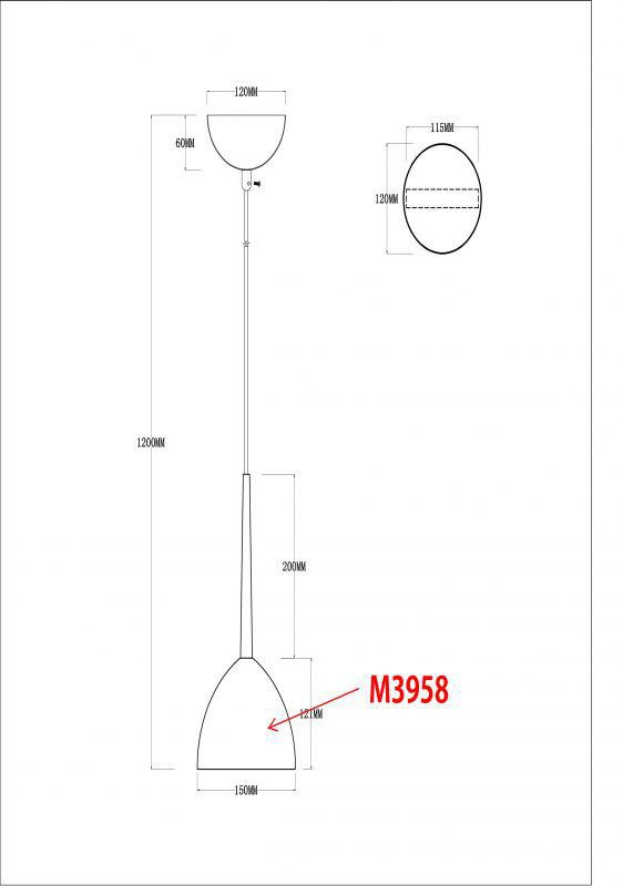  Odeon Light · Tess · 3958/1