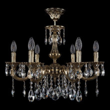 Люстра на штанге Bohemia Ivele Crystal 1702/6/210/A/GB