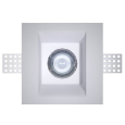  Гипсовый белый встраиваемый светильник Decorator VS-008
