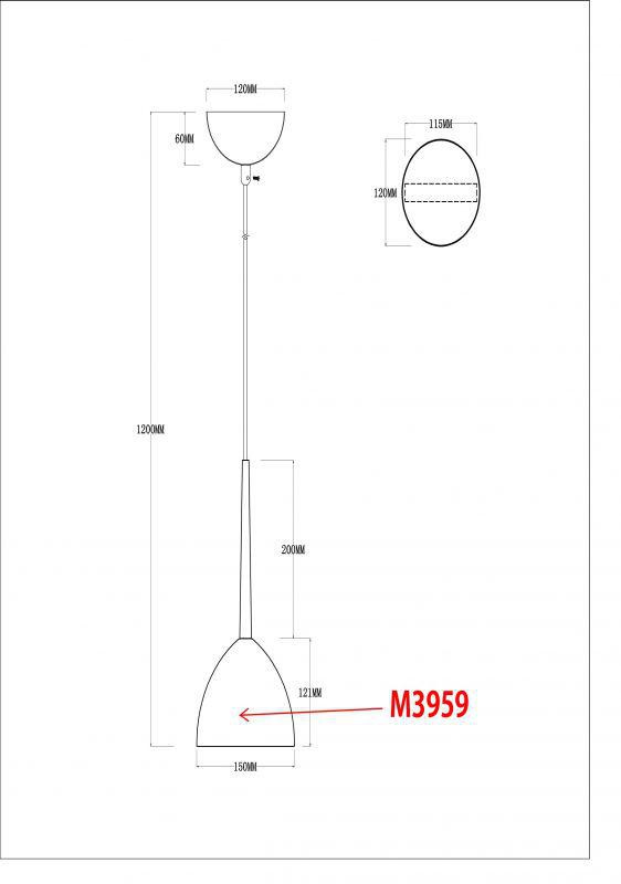  Odeon Light · Tess · 3959/1
