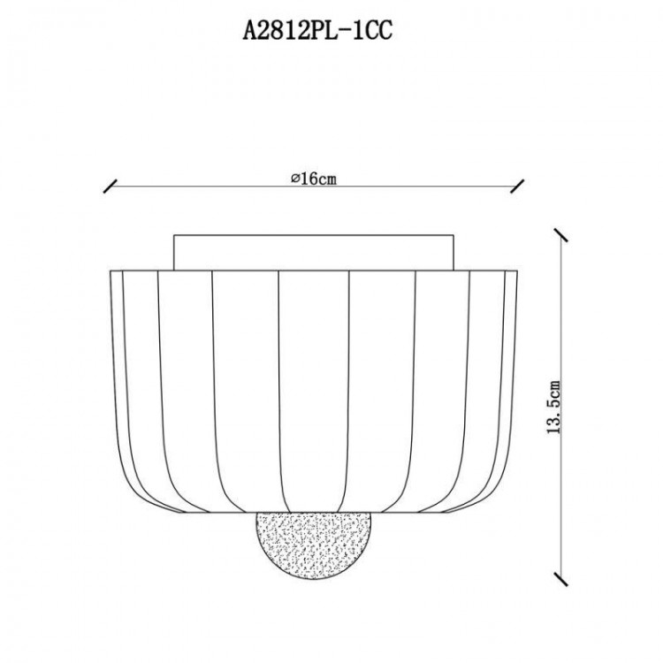  Arte Lamp · interior · A2812PL-1CC