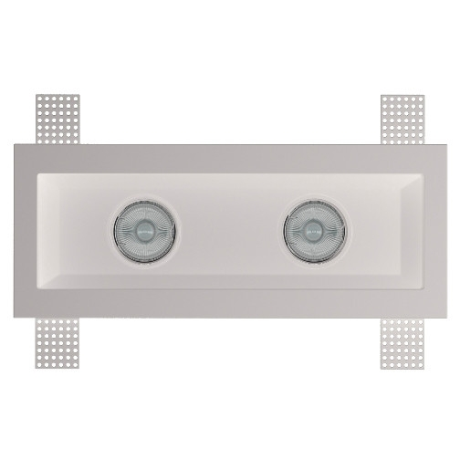 Гипсовый встраиваемый в потолок двойной светильник Decorator VS-010