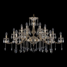 Подвесная люстра Bohemia Ivele Crystal 1709/18/410/A/GW