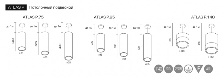  FALDI · ATLAS P · ATLAS P75.300.15