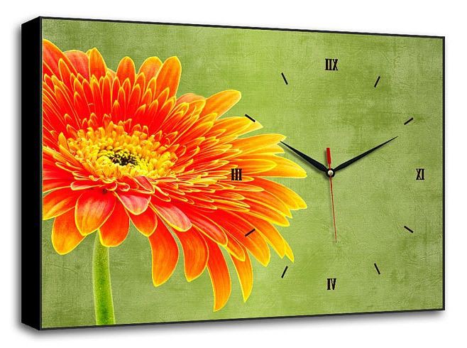  Настенные часы Цветочная улыбка Brilliant BL-1014 (60 x 37 см)