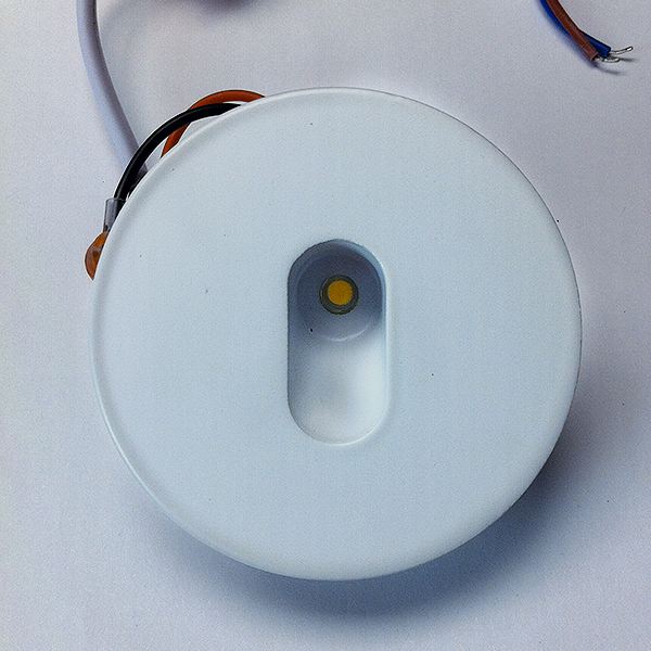  Встраиваемый светильник светодиодный Integrator IT-010 ROUND WHITE