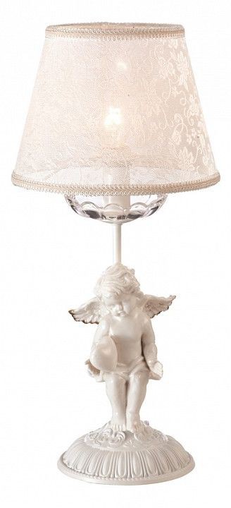  Настольная лампа декоративная Maytoni Angel ARM392-11-W