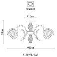  Arte Lamp · Dolcemente · A1607PL-3AB