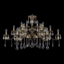 Подвесная люстра Bohemia Ivele Crystal 1709/21/410/A/GB