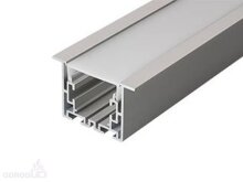 Профиль Arlight S2-LINIA55-F-2500 ANOD+OPAL 021176