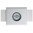  Гипсовый белый встраиваемый светильник Decorator VS-014